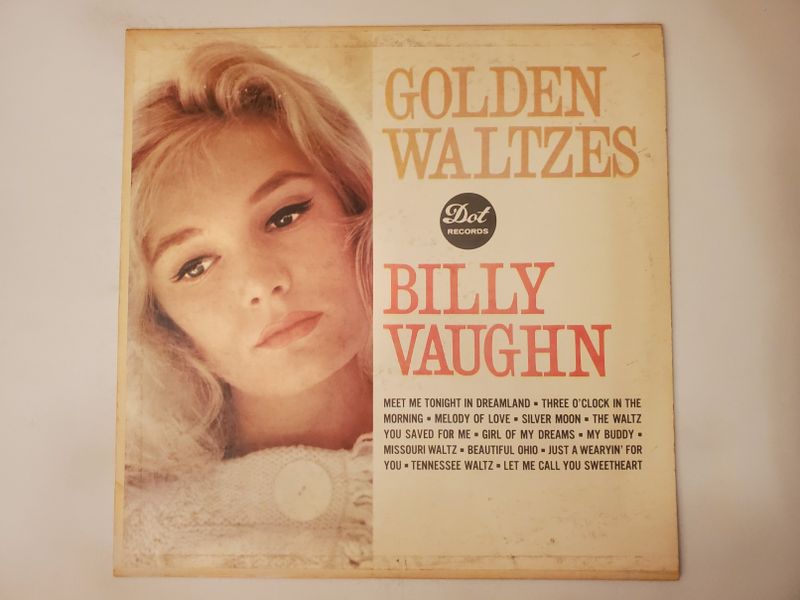 Billy Vaughn Golden Waltzes vinyl record